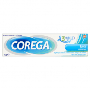 Corega Original erős műfogsorr&ouml;gz&iacute;tő kr&eacute;m 40 g (5999518572060)