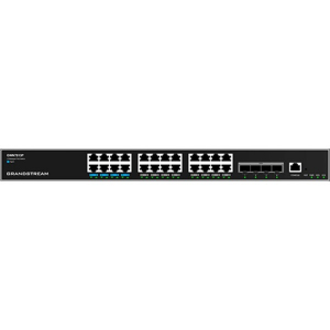 Grandstream Switch 24 port, menedzselhető, 4x SFP+, (GWN7813P)