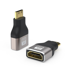 PremiumCord adapter HDMI-A - HDMI-C, 8K, gold, F/M (KPHDMA-43)