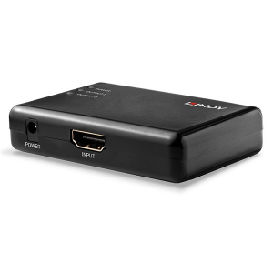 Lindy Splitter HDMI, UHD 4K, 10.2G, 2 Port, Kompakt (38357)