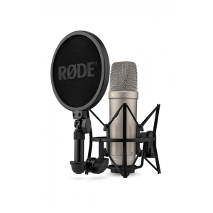 RODE NT1 GEN5 nagymembr&aacute;nos kondenz&aacute;tor st&uacute;di&oacute; mikrofon csomag XLR &eacute;s USB csatlakoz&aacute;sokkal, ez&uuml;st (NT1GEN5)