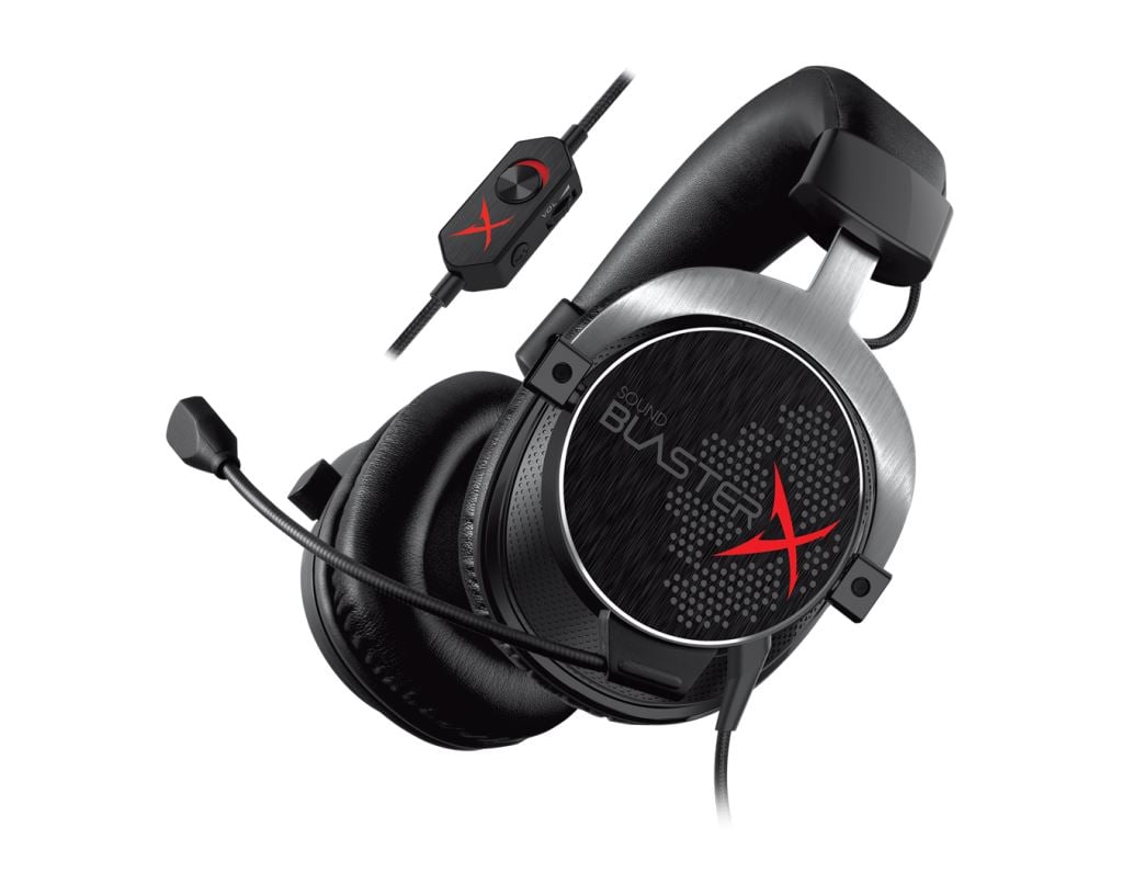 Creative Sound Blaster H5 Gaming Headset mikrofonos fejhallgató fekete