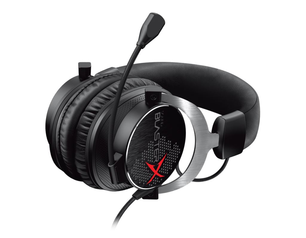 Creative Sound Blaster H5 Gaming Headset mikrofonos fejhallgató fekete