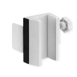 Value Szor&iacute;t&oacute; h&aacute;l&oacute;zati eloszt&oacute; asztali tart&oacute;, asztal l&aacute;bra szor&iacute;that&oacute; aljzatl&eacute;c tart&oacute; bilinccsel, f&uuml;ggőleges, feh&eacute;r (19.99.3233-10)