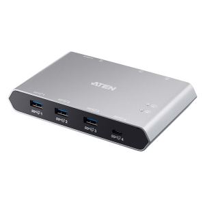 Aten Switch 2-Port USB-C Gen 2 Sharing Switch with Power Pass-through - (US3342-AT)