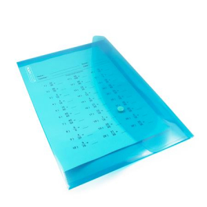 RAPESCO Irattart&oacute; tasak, A4+, PP, patentos,  "Eco", vegyes csillog&oacute; sz&iacute;nek (IR0688)