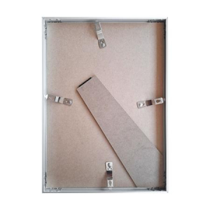 K&eacute;pkeret, 21x29,7 cm, aluminium keret, "Fotoplus", ez&uuml;st (DKFA001)