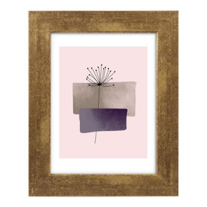 K&eacute;pkeret, fa, 30x40 cm, "Goldbuch Ian", arany (DKGI005)