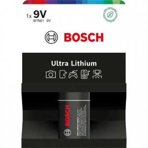 Bosch ELEM L&Iacute;TIUM 9V 1-BLISZTER (6FR61UL1B/00)