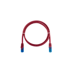 Nikomax Patch k&aacute;bel UTP, CAT6, LSZH, Essential Series,  5m, piros (NMC-PC4UE55B-ES-050-C-RD)