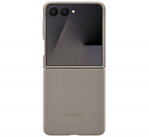 Samsung műanyag telefonv&eacute;dő (ECO veg&aacute;n bőr h&aacute;tlap) SZ&Uuml;RKE  Galaxy Z Flip7 (SM-F766) (EF-VF766PJEGWW)