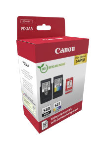 Canon CL-541/PG-540 Tintapatron multipack Pixma MG2150, 3150 nyomtat&oacute;khoz, , b+c, 2*8ml + GP501 (50 &iacute;v, 10x15) pap&iacute;r (TJCBCL541PP)