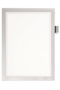 Durable Infokeret, A4, &ouml;ntapad&oacute;, jegyzetelhető,  DURAFRAME "NOTE", ez&uuml;st (DB499323)