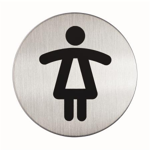 Durable Információs piktogram, öntapadó,  "Női WC" (DB490423)