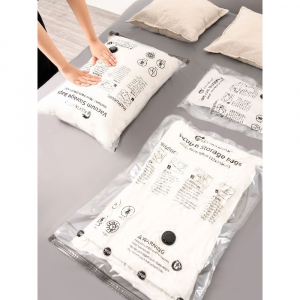 Flextail v&aacute;kuumzs&aacute;k szett &ndash; 4 db 40 &times; 60 cm-es &uacute;jrahaszn&aacute;lhat&oacute; t&aacute;rol&oacute;zs&aacute;k S m&eacute;ret (VBAGS-WT-I)