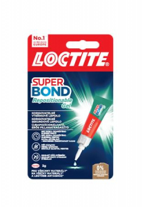 HENKEL Pillanatragaszt&oacute; g&eacute;l, 3 g,  "Loctite Super Bond Repositionable Gel" (IH2943110)