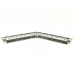 Nikomax Patch panel STP, Keystone, 24 portos, 1U, d&ouml;nt&ouml;tt/hajl&iacute;tott (NMC-RP24S-BLANK-AG-1U-BK)