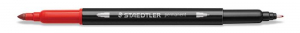 STAEDTLER Alkoholos marker k&eacute;szlet, 0,5/3,0 mm, k&eacute;tv&eacute;gű,  "3187", 36 k&uuml;l&ouml;nb&ouml;ző sz&iacute;n (TS3187TB36)