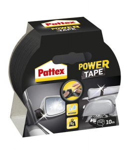 HENKEL Ragaszt&oacute;szalag, 50 mm x 10 m,  "Pattex Power Tape", fekete (IHPT10SCH)