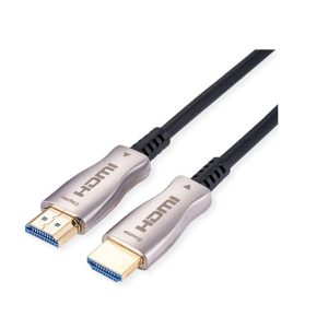 Value kábel HDMI 2.0 HDMI - HDMI Optikai, AOC, 4K@60Hz, M/M, 20m, fekete (14.99.3480-1)