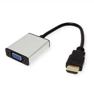 Value Adapter HDMI - VGA jel&aacute;talak&iacute;t&oacute;, Audio, M/F (12.99.3119-10)