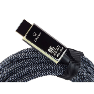 PremiumCord k&aacute;bel akt&iacute;v optikai, HDMI, 48Gbps, 8K@60Hz, M/M,  10m, feh&eacute;r h&aacute;l&oacute;s (KPHDM21T10)