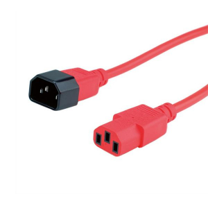 Roline T&aacute;pk&aacute;bel, C13-C14,   1,8m, piros (19.08.1520-25)