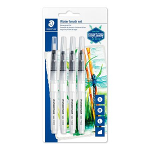 STAEDTLER Ecsetk&eacute;szlet, v&iacute;zzel t&ouml;lthető, , "949", 4 k&uuml;l&ouml;nb&ouml;ző m&eacute;ret (TS949SBK4C)