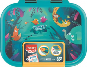 Maped Uzsonn&aacute;s doboz, 900 ml, Ecozen,  "Jungle Fever" (IMA874199)