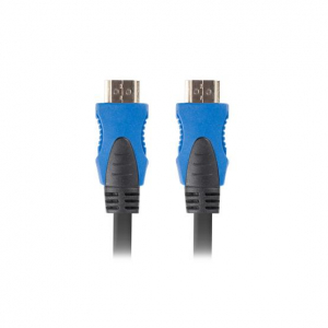 Lanberg HDMI (M/M) v2.0 kábel, 4,5 m, 4K réz, fekete (CA-HDMI-20CU-0045-BK)
