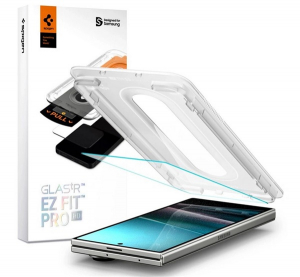 Spigen EZ FIT HD k&eacute;pernyőv&eacute;dő &uuml;veg (2.5D, tokbar&aacute;t, ultrav&eacute;kony, 0.2mm, 9H + seg&eacute;dkeret) &Aacute;TL&Aacute;TSZ&Oacute; Samsung Galaxy Z Fold7 (SM-F966) (AGL09580)