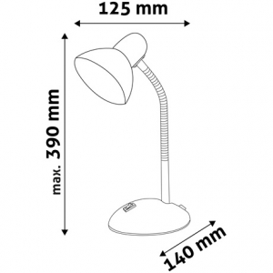 Avide ASZTALI L&Aacute;MPA (ABDLS-W)