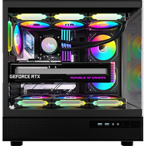 Formula Sz&aacute;m&iacute;t&oacute;g&eacute;ph&aacute;z -  (fekete, ablakos, ATX, 1xUSB3.0, 1xUSB2.0, 1xType-C) (CRYSTAL Z8 BLACK)