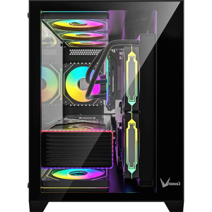 Formula Sz&aacute;m&iacute;t&oacute;g&eacute;ph&aacute;z -  (fekete, ablakos, 1x12cm venti, mATX , 1xUSB3.0, 1xUSB2.0, 1xType-C) (CRYSTAL Z5 BLACK)