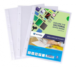 Victoria Genotherm, lefűzhető, A5, 40 mikron, v&iacute;ztiszta,  (IDGVA5)