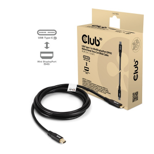 Club3D K&aacute;bel -  (USB-C to Mini DisplayPort 2.1, DP40 Bidirectional, 2m, 8K30Hz) (CAC-1561)