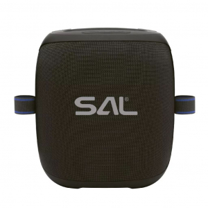 SAL PARCUBE boombox, 100 W, 2db vezeték nélküli mikrofon, 5db hangszóró, LED fényeffekt, IPX5 védelem, Bluetooth