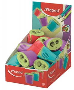 Maped Hegyező display, k&eacute;tlyuk&uacute;, tart&aacute;lyos,  "Boogy", vegyes sz&iacute;nek (IMA062211)
