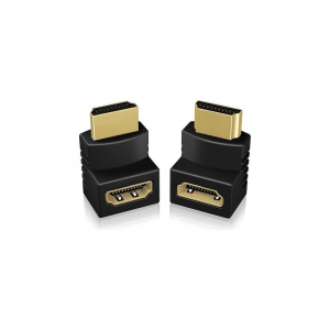 Raidsonic Icy Box Set of 2x HDMI&reg; angle adapters with two different directions (IB-CB009-1)