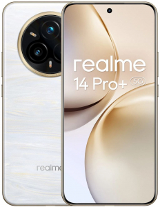 Realme 14 Pro+ 5G 8/256GB mobiltelefon fehér - Bontott termék!
