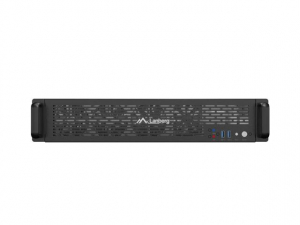Lanberg 19"/2U ATX 650/12 Rack szerver h&aacute;z (SC01-6502-12B)