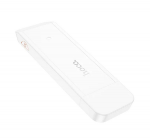 Hoco hordozható USB modem/USB Stick (WIFI 6, 50/150Mbps, microSIM, 4G LTE) FEHÉR (HI40)