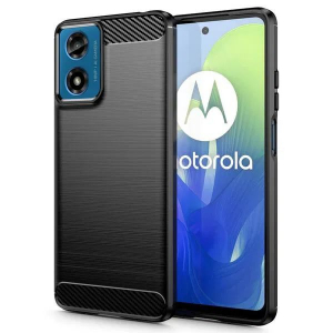 Tech-Protect TPUCARBON Motorola Moto G04 / G24 / G24 Power tok fekete (5906302307876)