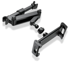 Tech-Protect V1 univerzális kihúzható, fejtámlára szerelhető autós telefontartó fekete (9589046921643)