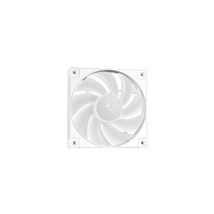Deepcool CPU Water Cooler -  (max 21dB; max. 122,39 m3/h; 2x12cm, LED kijelző, feh&eacute;r) (LP240 WH)