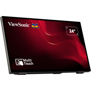 Viewsonic Portable Monitor 24" -  (VA, 1920x1080, 10 point Touch, 7ms, 250cd/m2, VGA, DP, HDMI, USB, SPK) (TD2465)