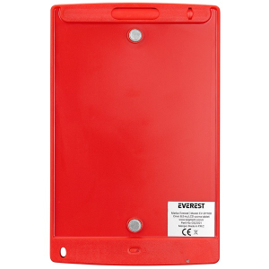 Everest Grafikus t&aacute;bla - EV-DY100 Red (125x175mm, 8,5 inch, toll, LCD) (36001)