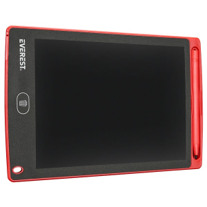 Everest Grafikus t&aacute;bla - EV-DY100 Red (125x175mm, 8,5 inch, toll, LCD) (36001)