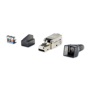 Equip csatlakoz&oacute; -  (RJ45, Cat6A, FTP, tool-free) 5db/csomag (121171)