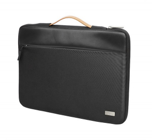 Hoco GT7 tok fekvő, bőr hat&aacute;s&uacute; LAPTOP/NOTEBOOK/TABLET (univerz&aacute;lis, 14" m&eacute;ret) FEKETE (GT7_BLACK)